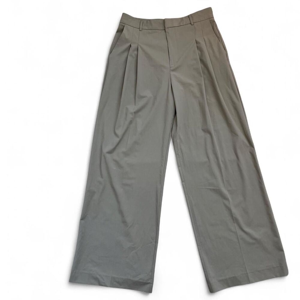 Zara Women's Grey and Khaki Trousers